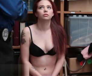 Redhead cosset loves possessions banged